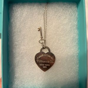 Tiffany Lock & Key Necklace (16 inch)